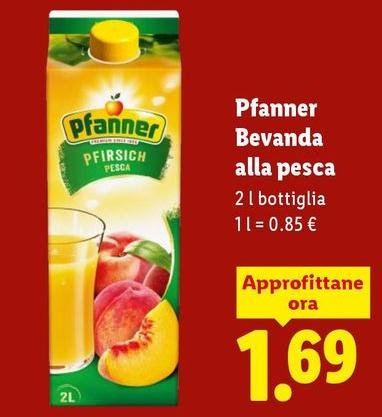 Pfanner - Bevanda Alla Pesca