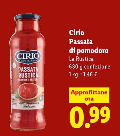 Cirio - Passata Di Pomodoro