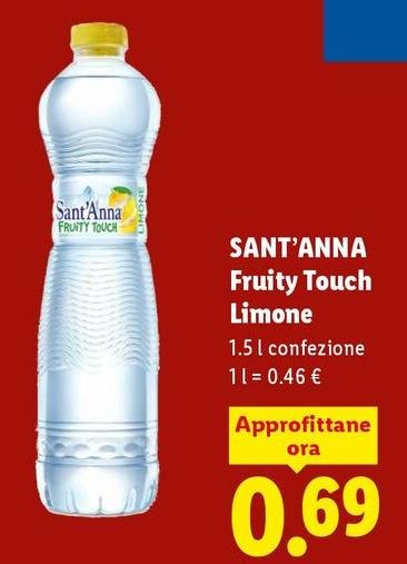 Sant'anna - Fruity Touch Limone