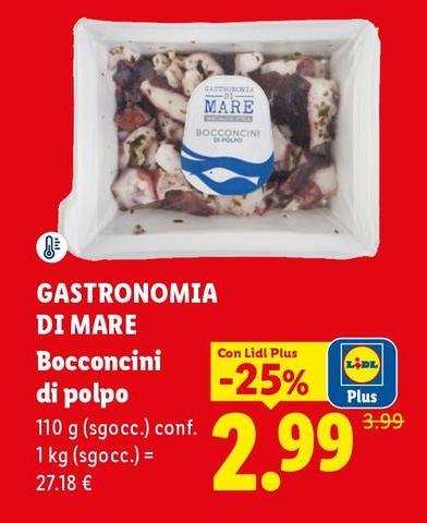 Gastronomia Di Mare - Bocconcini Di Polpo