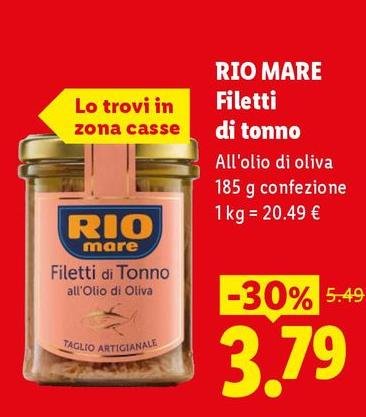 Rio Mare - Filetti Di Tonno