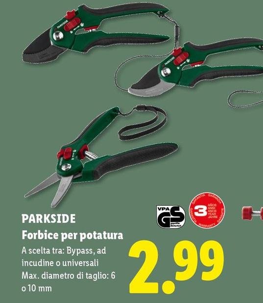 Parkside - Forbice Per Potatura