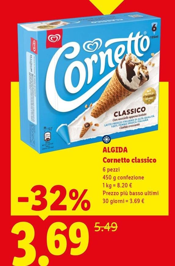 Algida - Cornetto Classico