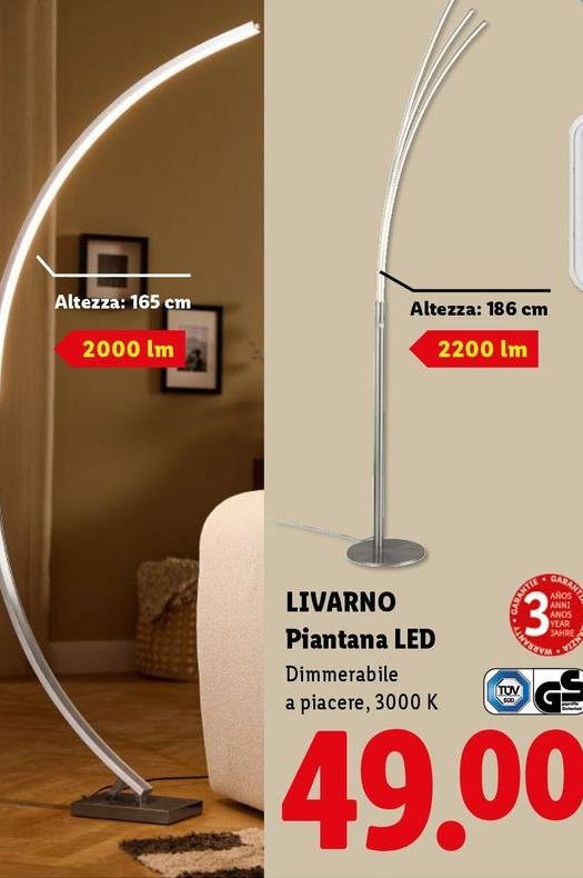 Livarno - Piantana Led