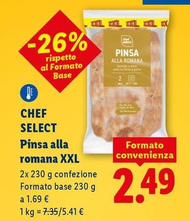 Chef Select - Pinsa Alla Romana Xxl