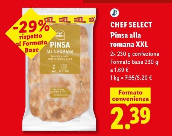 Chef Select - Pinsa Alla Romana XXL