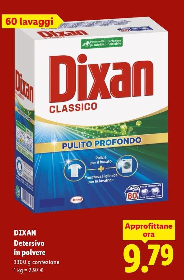 Dixan - Detersivo In Polvere