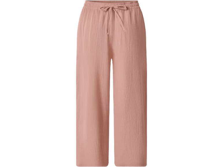 Pantaloni in mussola da donna
