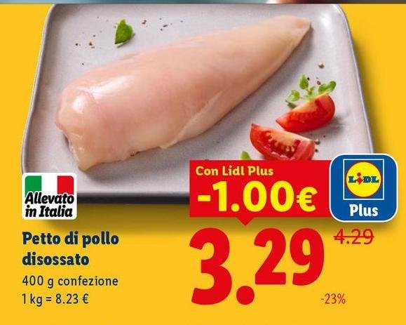 Petto Di Pollo Disossato