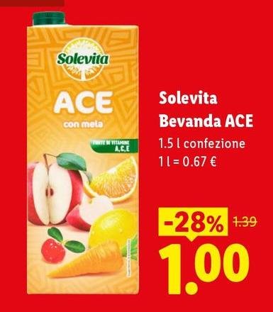 Solevita - Bevanda Ace