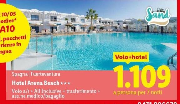 Hotel Arena Beach