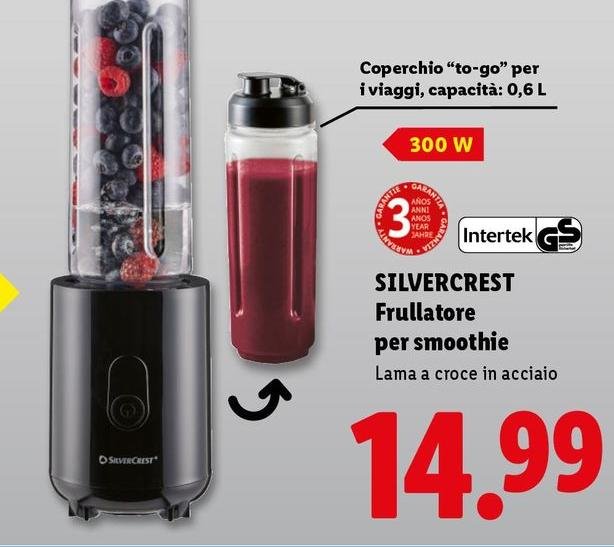 Silvercrest - Frullatore Per Smoothie