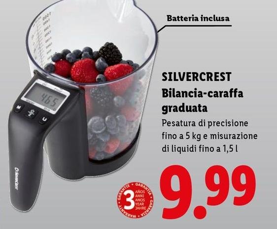 Silvercrest - Bilancia-Caraffa Graduata