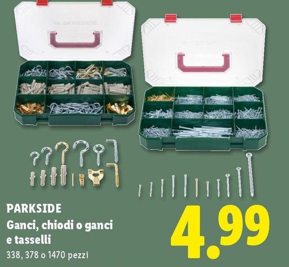 Parkside - Ganci, Chiodi O Ganci E Tasselli