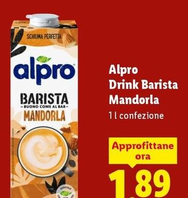 Alpro - Drink Barista Mandorla