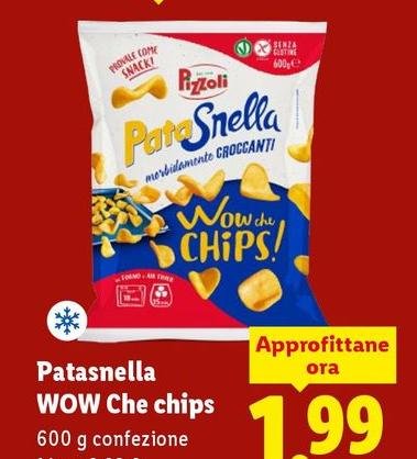 Pizzoli - Patasnella Wow Che Chips