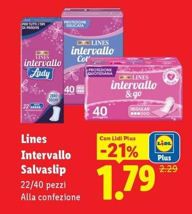 Lines - Intervallo Salvaslip