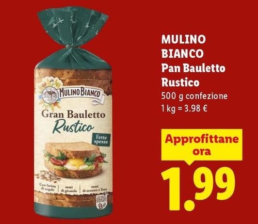 Mulino Bianco - Pan Bauletto Rustico