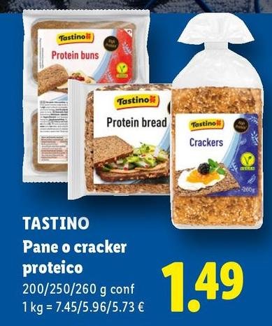 Tastino - Pane O Cracker Proteico