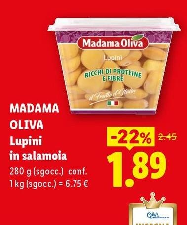 Madama Oliva - Lupini In Salamoia