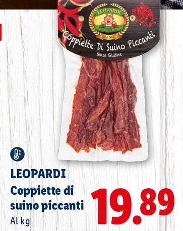 Leopardi - Coppiette Di Suino Piccanti