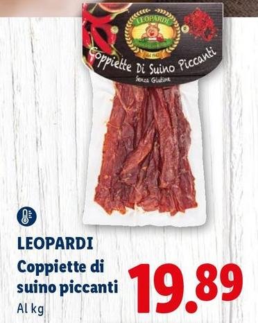 Leopardi - Coppiette Di Suino Piccanti