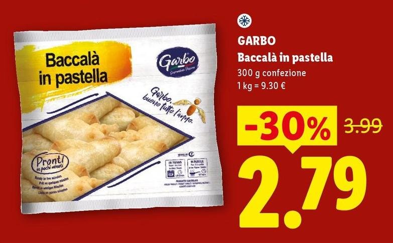 Garbo - Baccala In Pastella