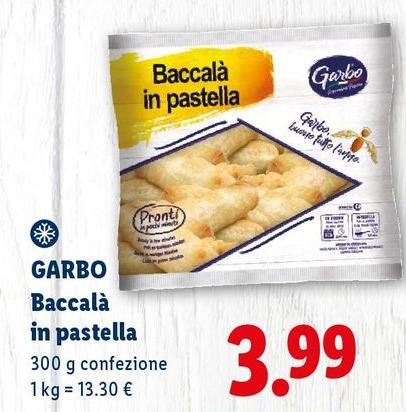Garbo - Baccalà In Pastella