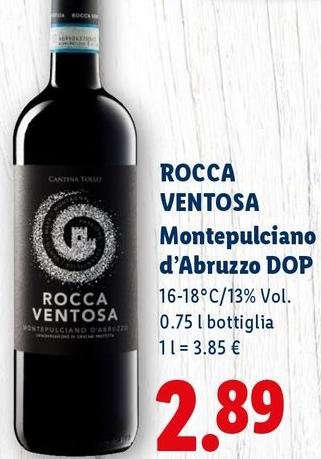 Rocca Ventosa - Montepulciano D'Abruzzo DOP