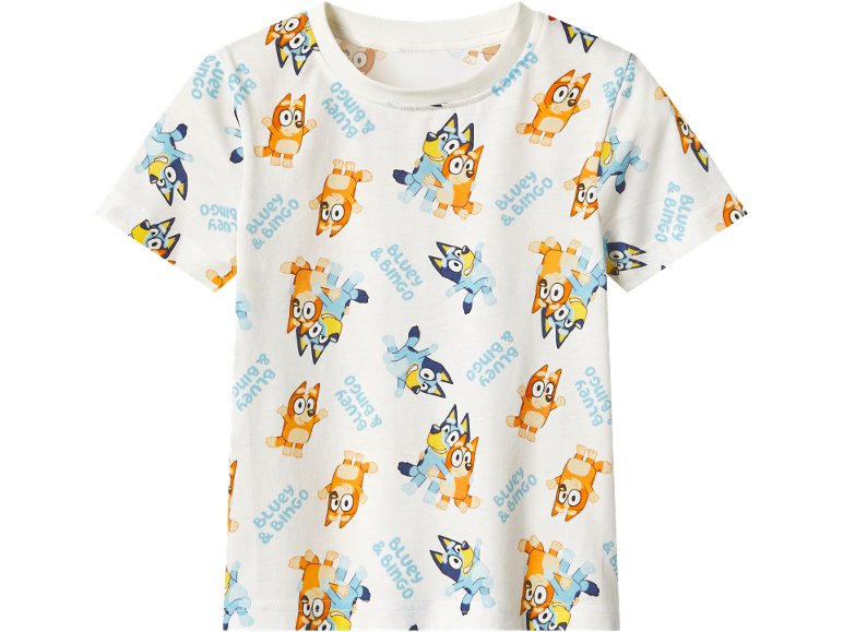 T-Shirt Da Bambini, 2 Pezzi "Peppa Pig, Bluey, Spiderman, Cars"