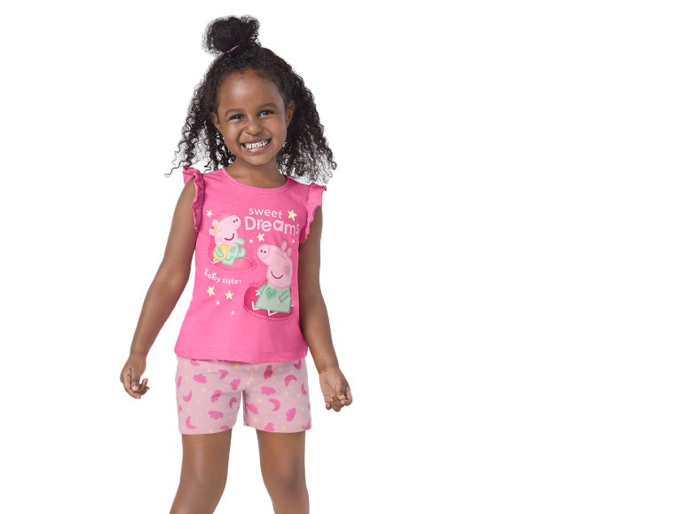 Pigiama Corto Da Bambini "Peppa Pig, Bluey, Spiderman, Cars"