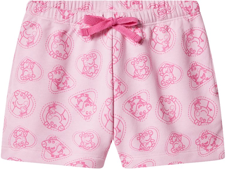 Shorts Da Bambini, 2 Pezzi "Peppa Pig, Bluey, Spiderman, Cars"