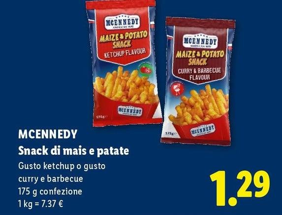 Mcennedy - Snack Di Mais E Patate