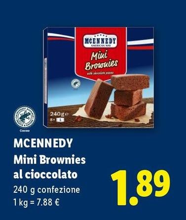 Mcennedy - Mini Brownies Al Cioccolato