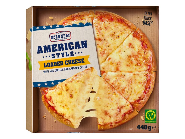 Pizza in stile americano