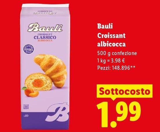 Bauli - Croissant Albicocca