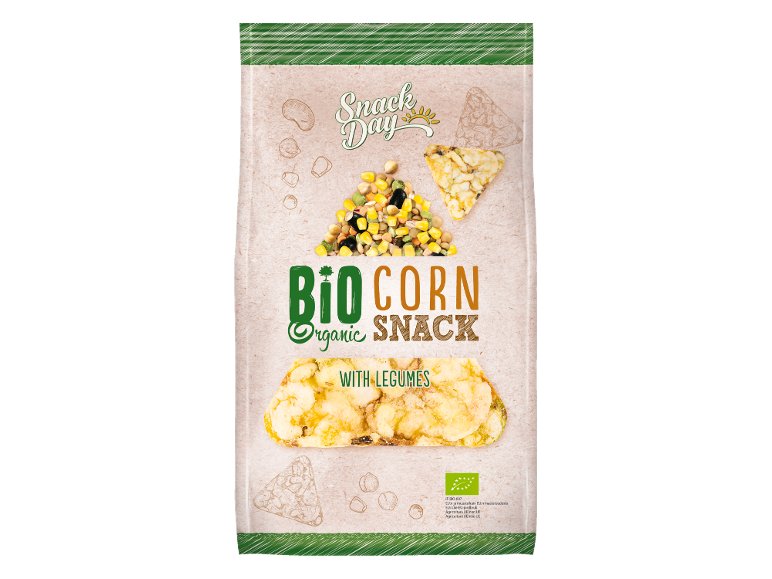 Snack di mais BIO