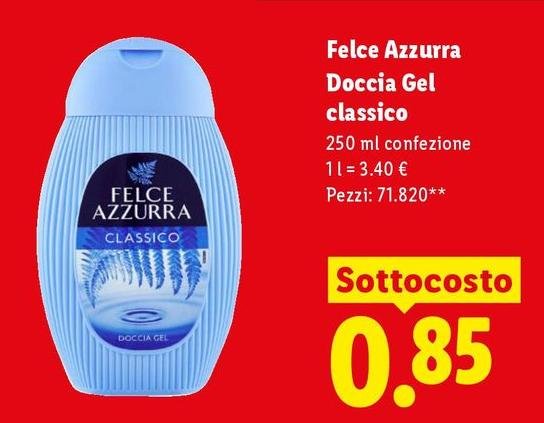 Felce Azzurra - Doccia Gel Classico