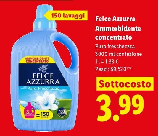 Felce Azzurra - Ammorbidente Concentrato