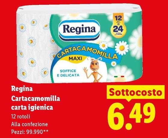 Regina - Cartacamomilla Carta Igienica