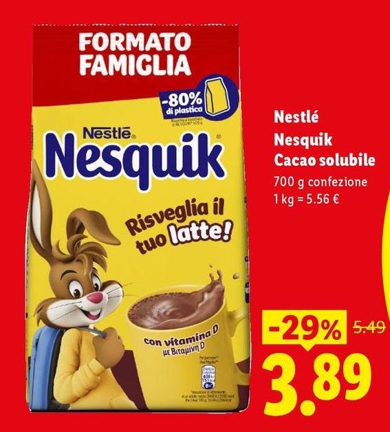 Nestlè - Nesquik Cacao Solubile