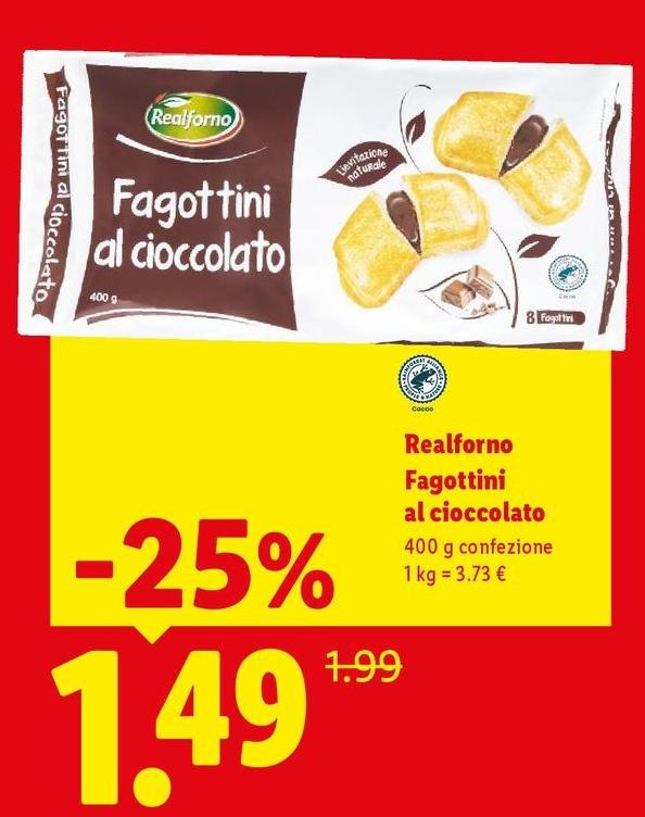 Realforno - Fagottini Al Cioccolato