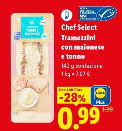 Chef Select - Tramezzini Con Maionese E Tonno