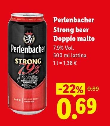 Perlenbacher - Strong Beer Doppio Malto
