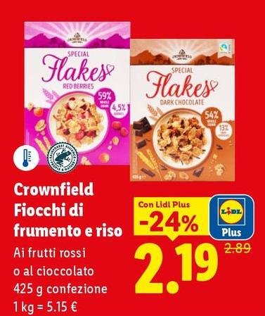 Crownfield - Fiocchi Di Frumento E Riso