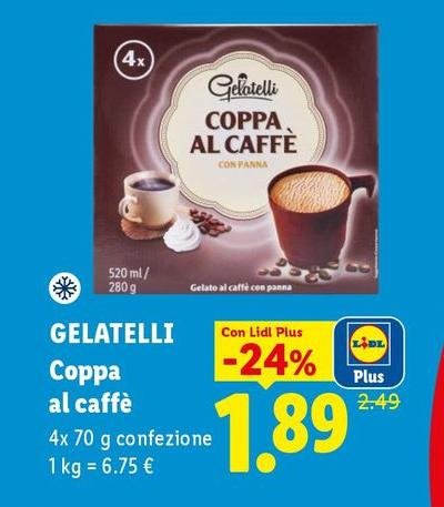 Gelatelli - Coppa Al Caffe