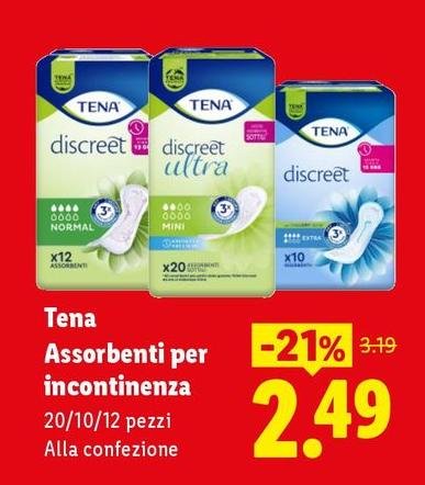 Tena - Assorbenti Per Incontinenza