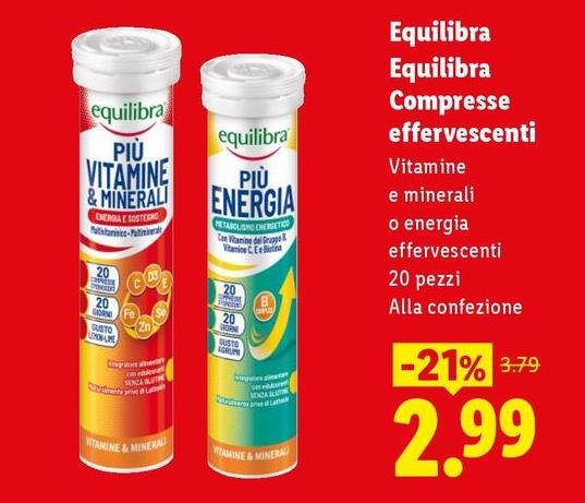Equilibra - Compresse Effervescenti
