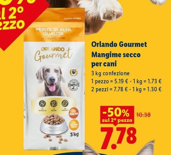 Orlando - Gourmet Mangime Secco Per Cani