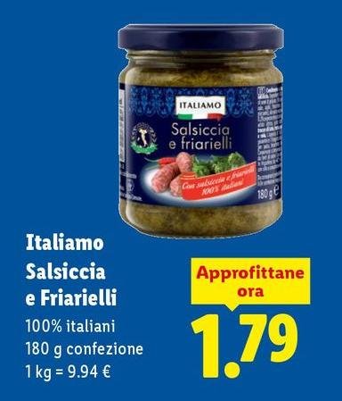 Italiamo - Salsiccia E Friarielli